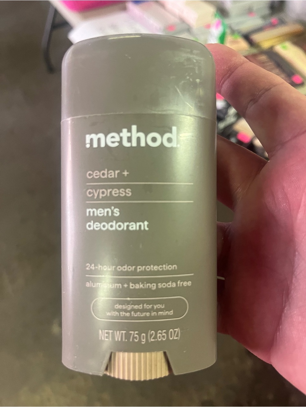 Method Cedar + Cypress Men's Deodorant